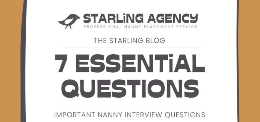 7 Questions to Ask a Nanny