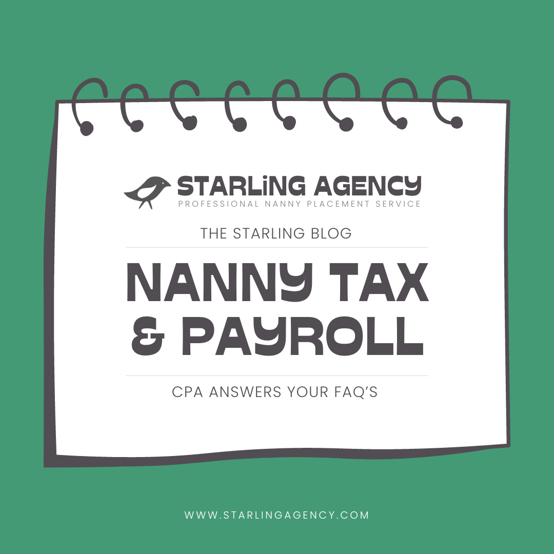 Nanny Tax & Payroll FAQ