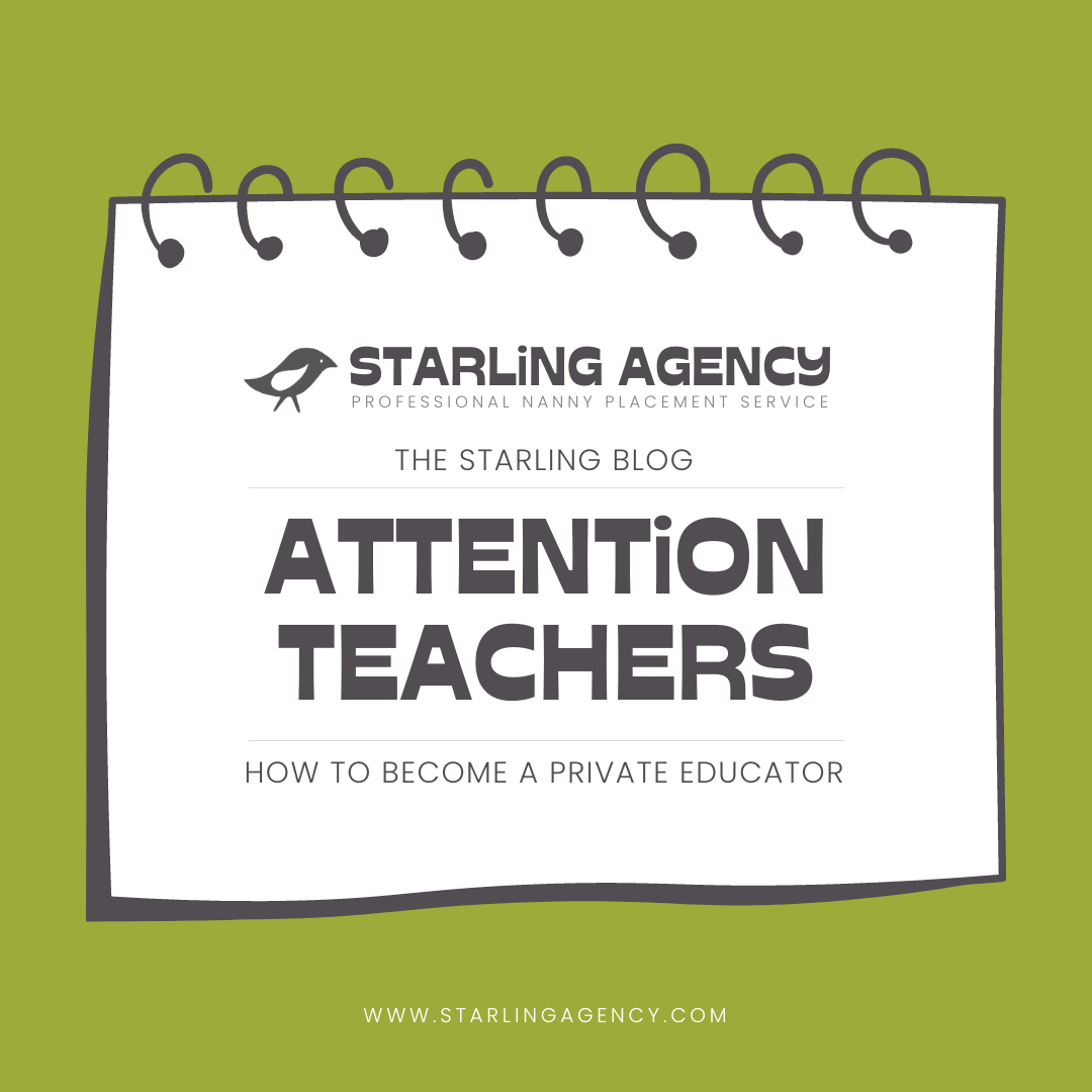 Classroom Teacher to Private Educator