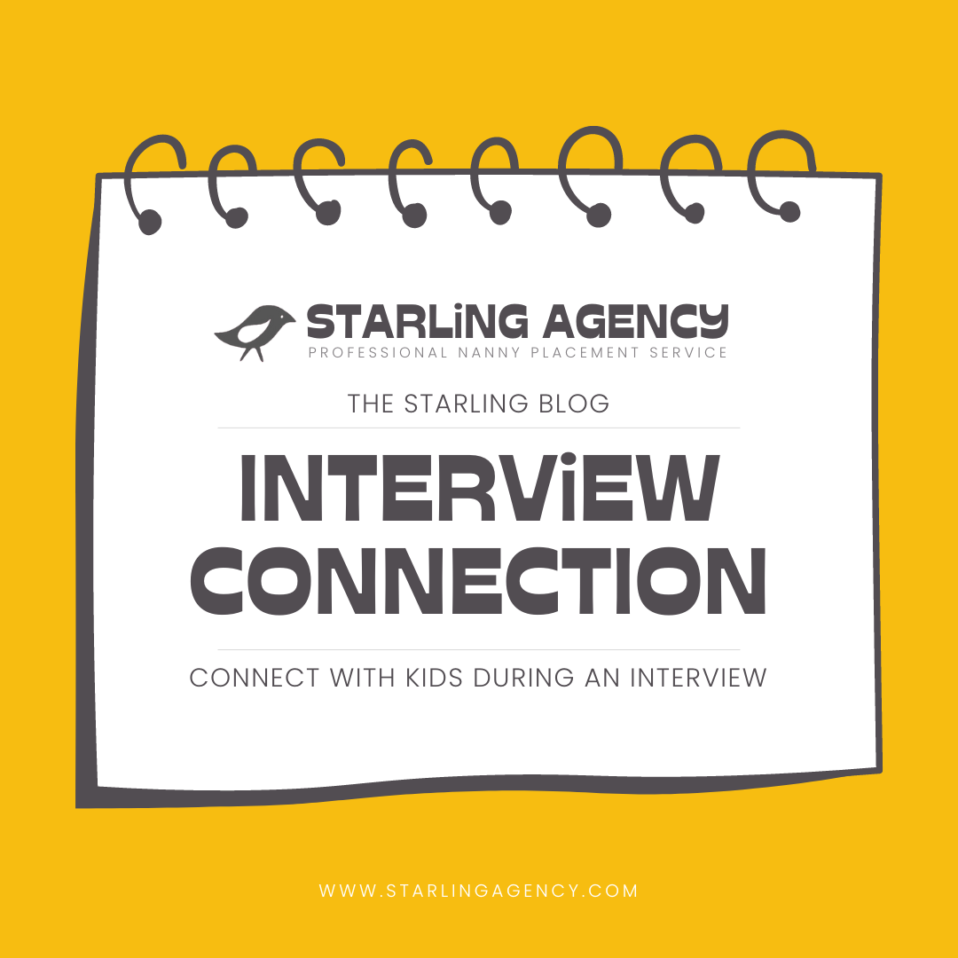 How To Connect with Kids During a Nanny Interview